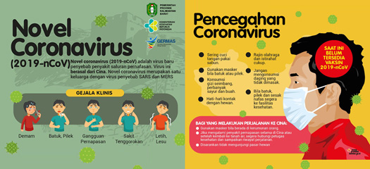 banner corona virus